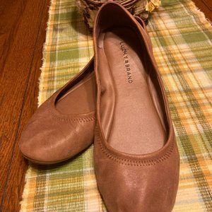 Leather Lucky Brand Flats